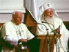 Visita do Papa João Paulo II à Romênia (7-8 de maio de 1999) encontro com S. S. Patriarca Teoctist 
